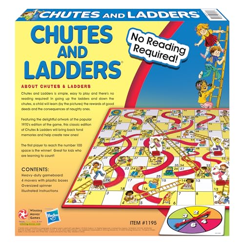 Juego De Mesa Clásico Para Niños Chutes And Ladders Divertido Y Educativo - Imagen 3