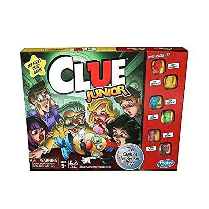 Clue Junior Juego De Mesa Hasbro Para Niños De 5 Años Y Más - Imagen 1
