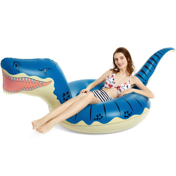 Flotador Inflable Dinosaurio T-Rex Jasonwell para Niños y Adultos Piscina Playa - Imagen 1