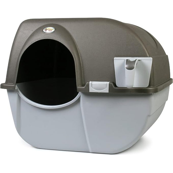 Omega Paw Roll N Clean Caja Arena Autolimpiante Para Gatos Ahorra Tiempo Y Dinero
