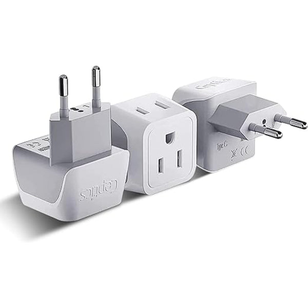 Adaptador De Enchufe De Viaje De Ceptics Para Viajeros Intrepidos