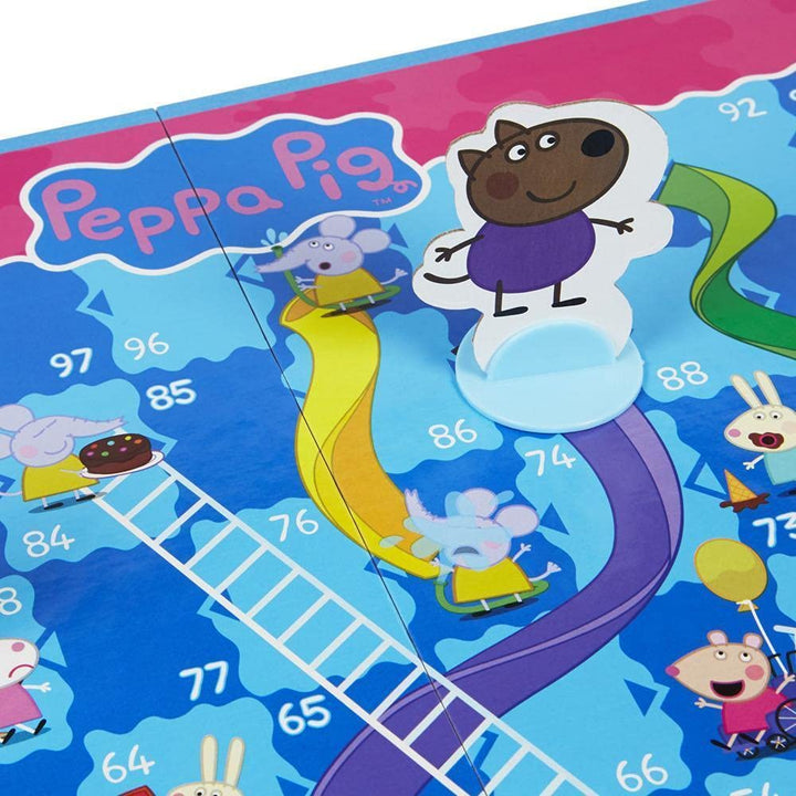 Hasbro Gaming Chutes And Ladders Peppa Pig Juego De Mesa Educativo Infantil - Imagen 7