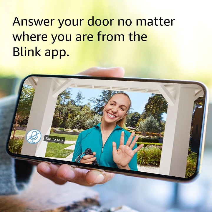 Blink Video Doorbell - Timbre Inteligente con Audio Bidireccional y Alexa Integrado - Imagen 2
