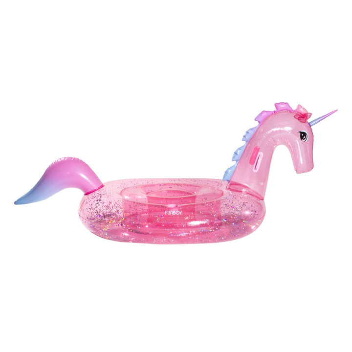 Flotador De Piscina De Unicornio Con Purpurina Inflable Funboy 95 Pulgadas - Imagen 6