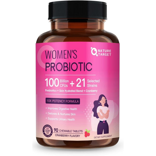 Probioticos Para Mujeres 100 Billones Cfu Salud Y Belleza Integral - Imagen 1