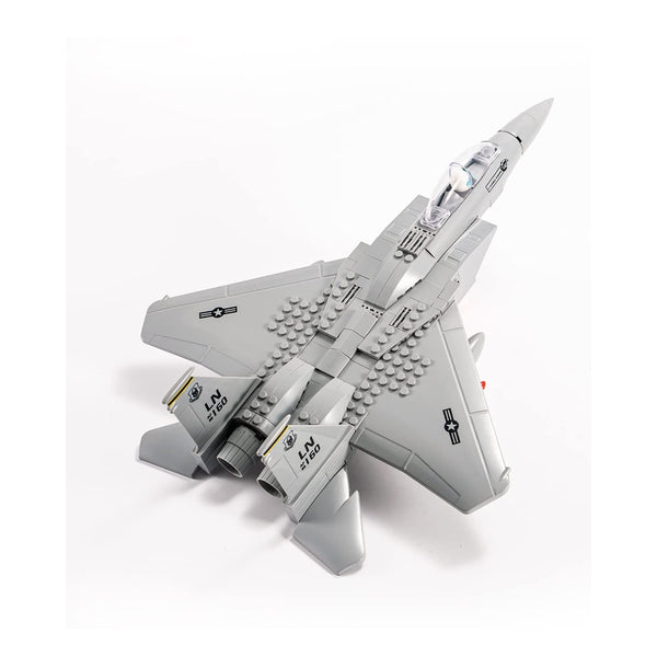 Juego De Bloques 270 Piezas F-15 Eagle Avion Militar Modelo De Construccion - Imagen 1
