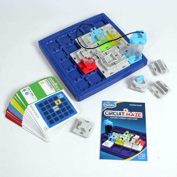 Juego de Lógica ThinkFun Circuit Maze STEM Para Niños Mayores De 8 Años - Imagen 2