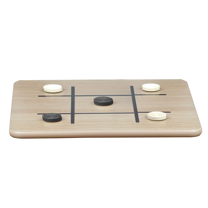 Tablero de Madera Reversible Regal Games Ajedrez Damas Tic-Tac-Toe 3 en 1 - Imagen 6