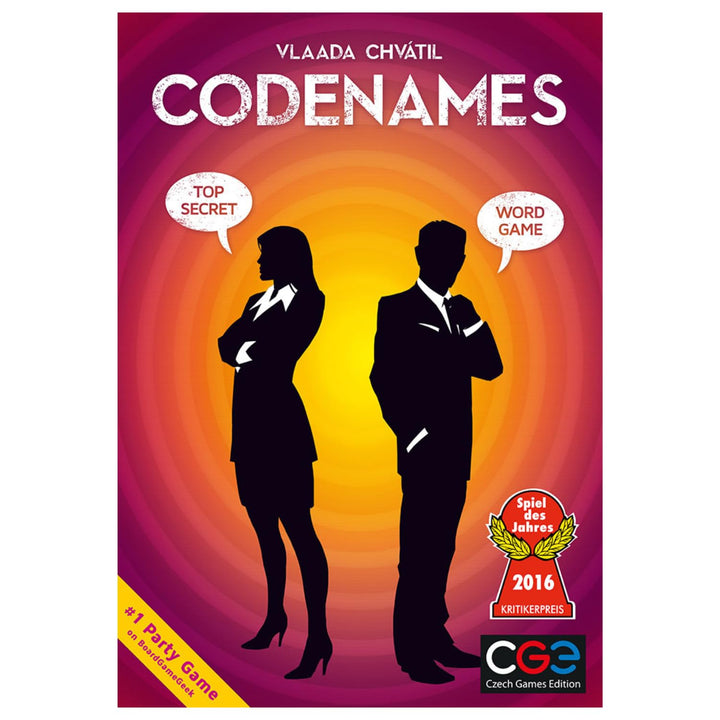 Codenames Juego De Mesa Cge Czech Games Edition Diversión Rápida Para 2 A 8 Jugadores - Imagen 9