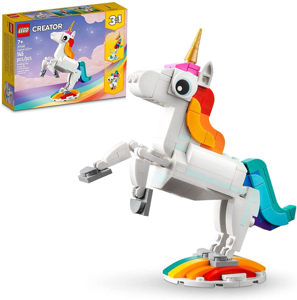 Lego Unicornio Mágico 31140 Set de 145 Piezas para Niños Desarrollo Creativo y Diversión - Imagen 1