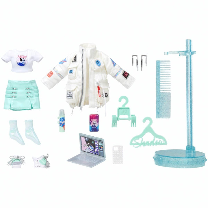 Muñeca De Moda Zooey Electra Rainbow High Con Accesorios Creativos Y Estilo Único - Imagen 5