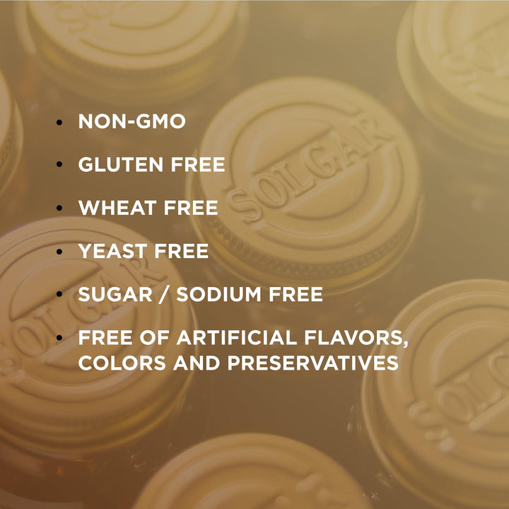 Vitamina B12 1000 Mcg Sublingual Solgar Sin Gluten Vegano 100 Pepitas Energía Y Salud - Imagen 6