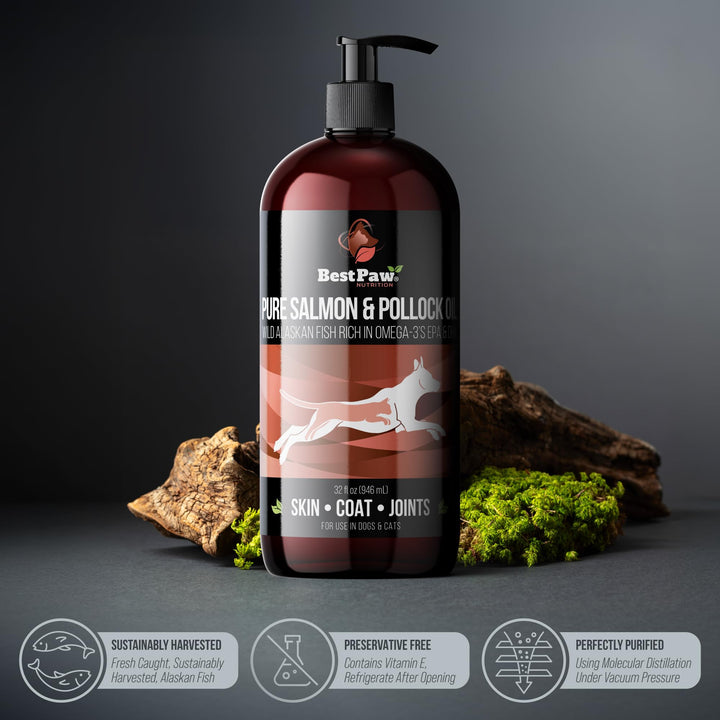 Aceite De Salmón Omega 3 Para Perros Y Gatos Piel Sana - Imagen 7