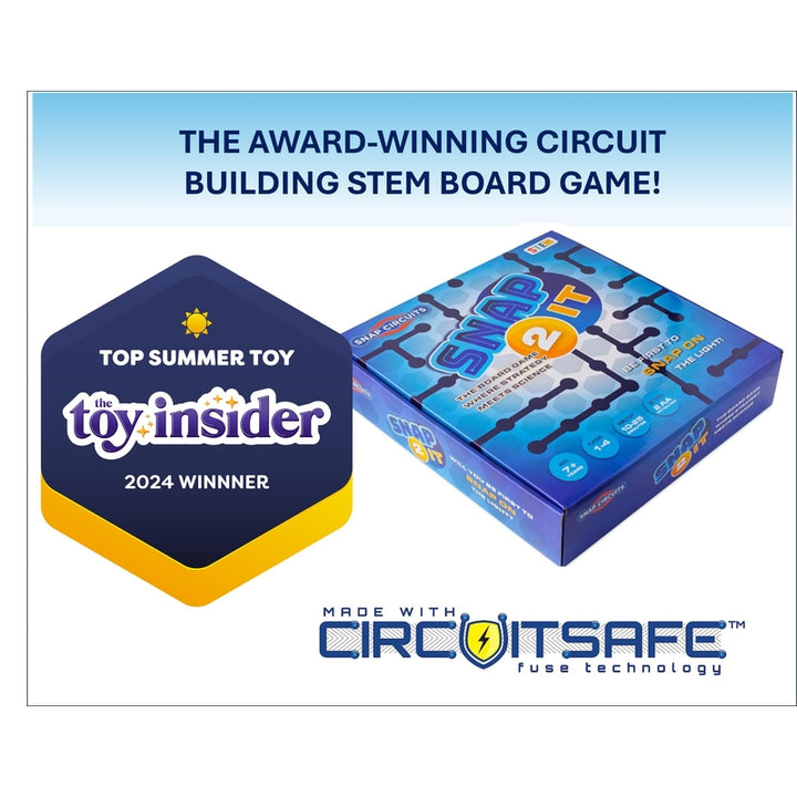 Snap Circuits SNAP 2 IT Juego de Mesa Educativo Para Niños 7 Años En Adelante - Imagen 7