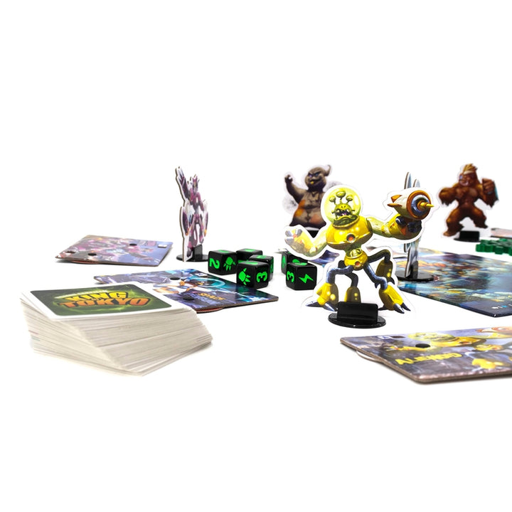 King Of Tokyo Juego De Mesa Nueva Edición Con Ilustraciones Mejoradas - Imagen 3