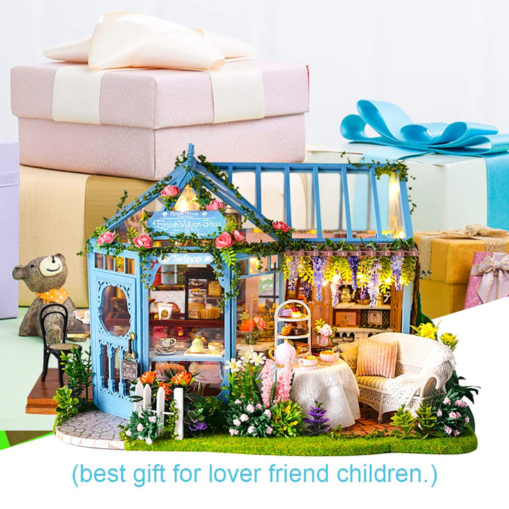 Casa De Muñecas En Miniatura CuteBee Kit De Bricolaje Con Muebles Y Accesorios - Imagen 6