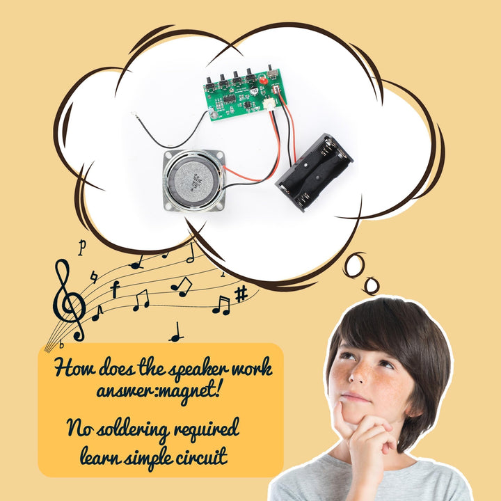 Kit De Ciencia Para Niños 8 A 12 Años Construye Tu Propio Radio FM Juguete STEM - Imagen 5