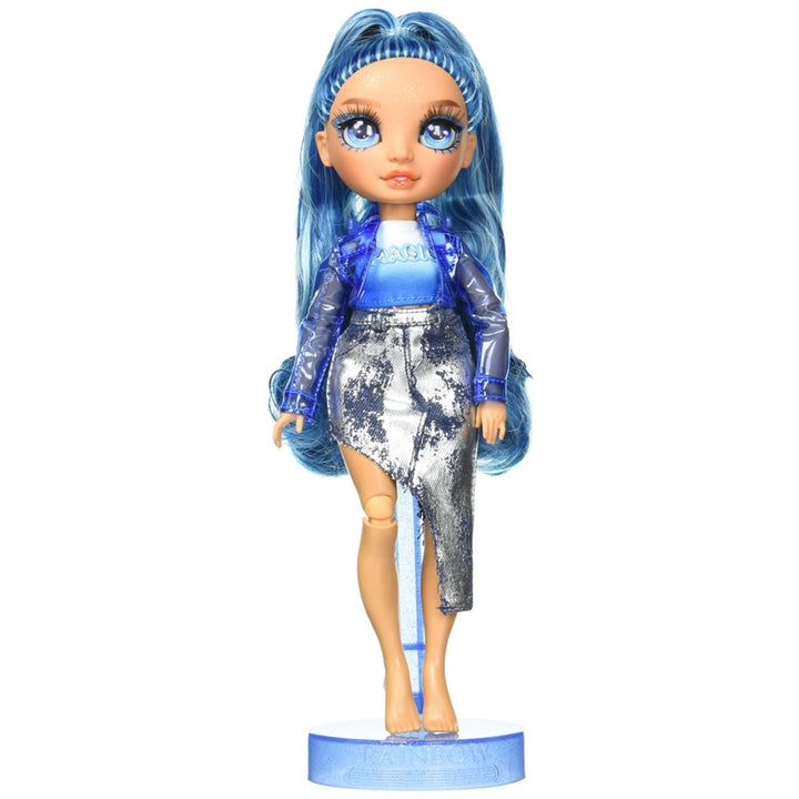 Muñeca Rainbow High Skyler 28 cm con slime y mascota Yeti juguetes creativos para niñas - Imagen 6