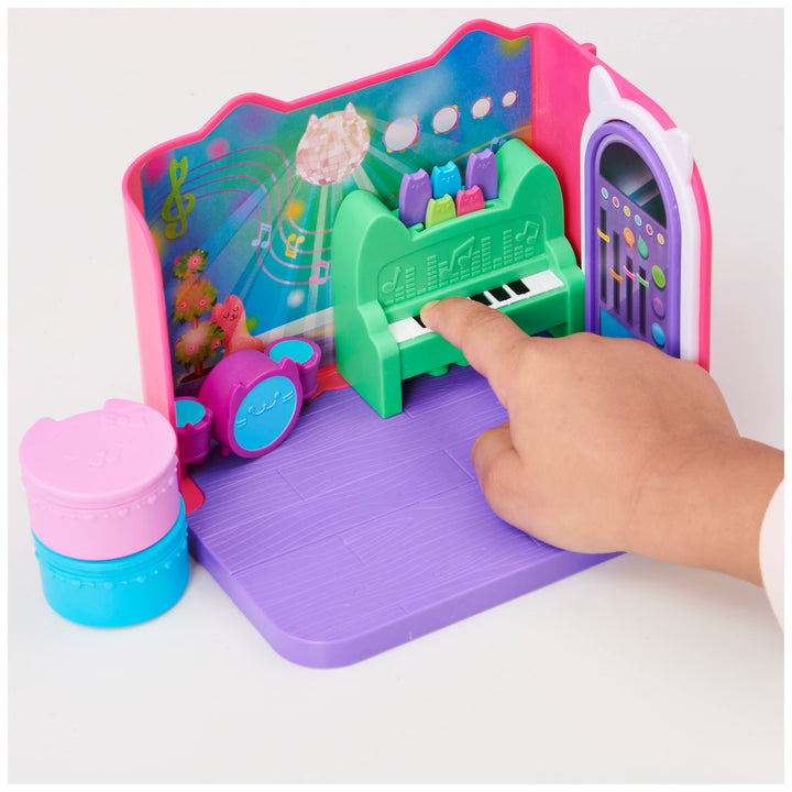 Casa De Muñecas Gabby Sala De Música Groovy Con Figura Y Accesorios - Imagen 5