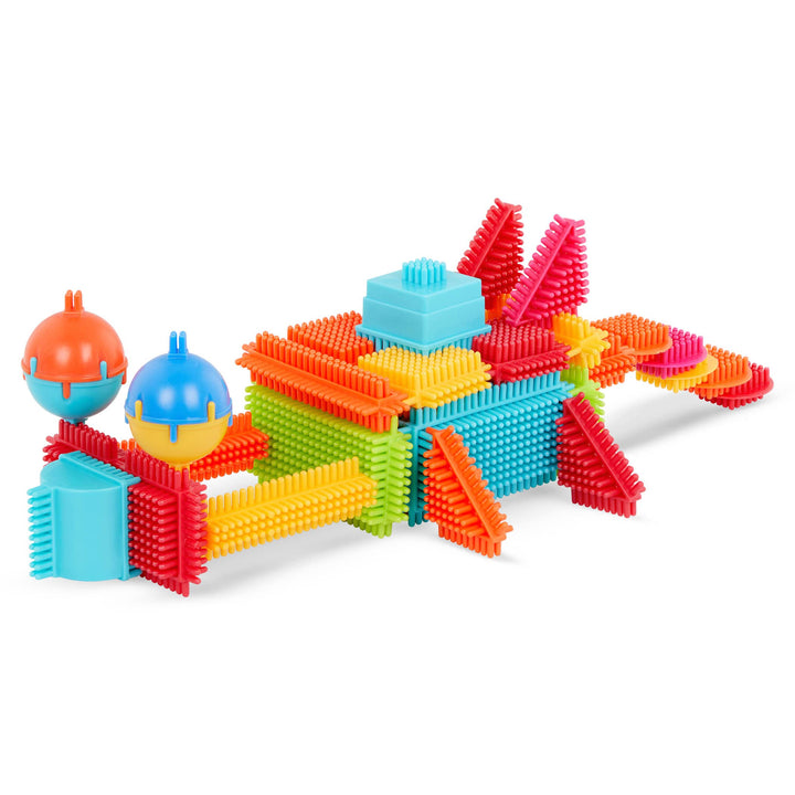 Juguete Bloques de Construcción 80 Piezas Bristle Blocks para Niños Desarrollo Creativo - Imagen 6