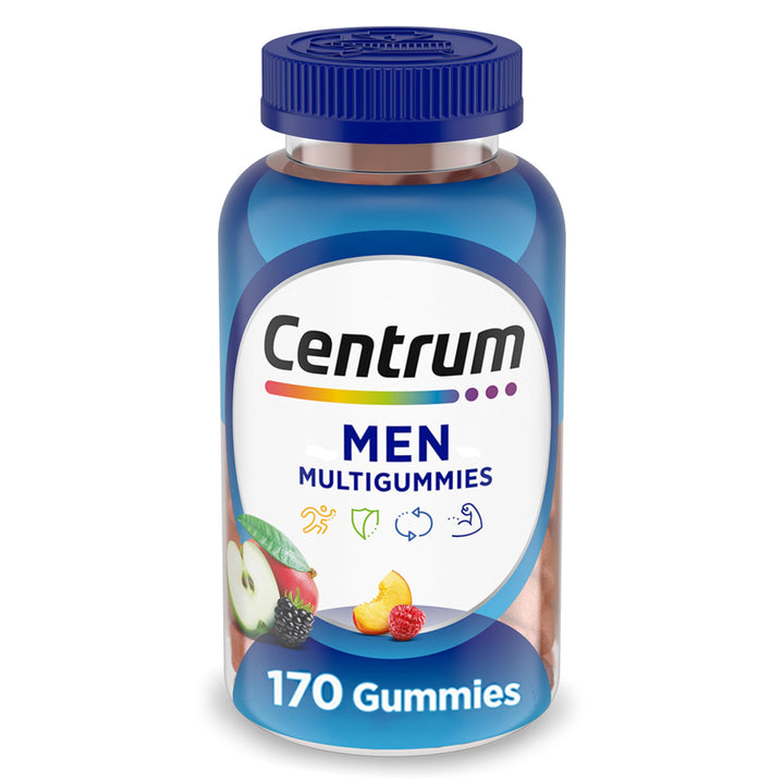 Centrum Multivitaminico Multimineral MultiGummies Para Hombre 170 Gomitas - Imagen 1