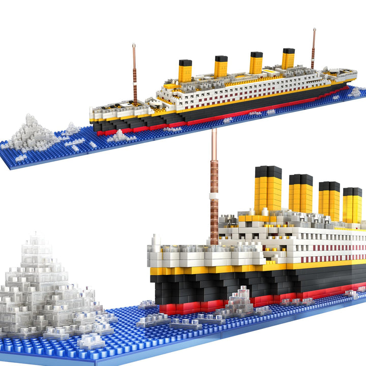 HYG Toys Titanic Micro Juego de Bloques de Construcción Creativo para Niños - Imagen 1