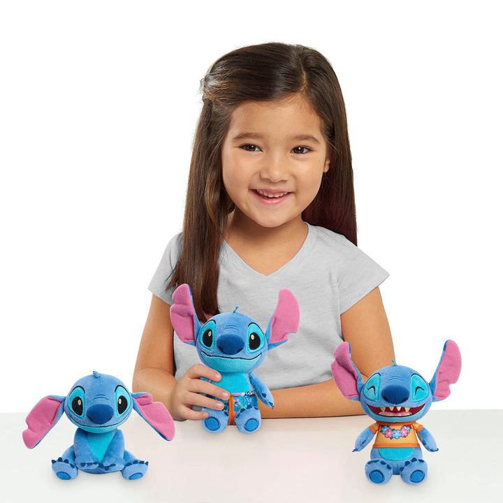 Puf de Peluche Lilo y Stitch 19 cm Orejas Flexibles Juguetes para Niños - Imagen 2