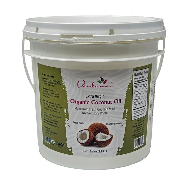 Aceite De Coco Extra Virgen Orgánico Prensado En Frío Ideal Para Cocina Y Belleza - Imagen 1