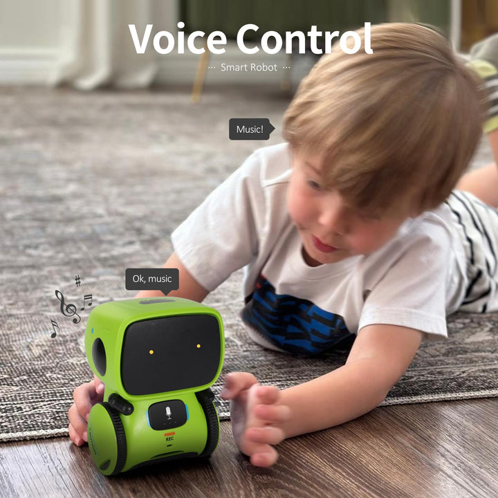 GILOBABY Robot Interactivo para Niños Controlado por Voz y Sensor Táctil Juguete Educativo - Imagen 5