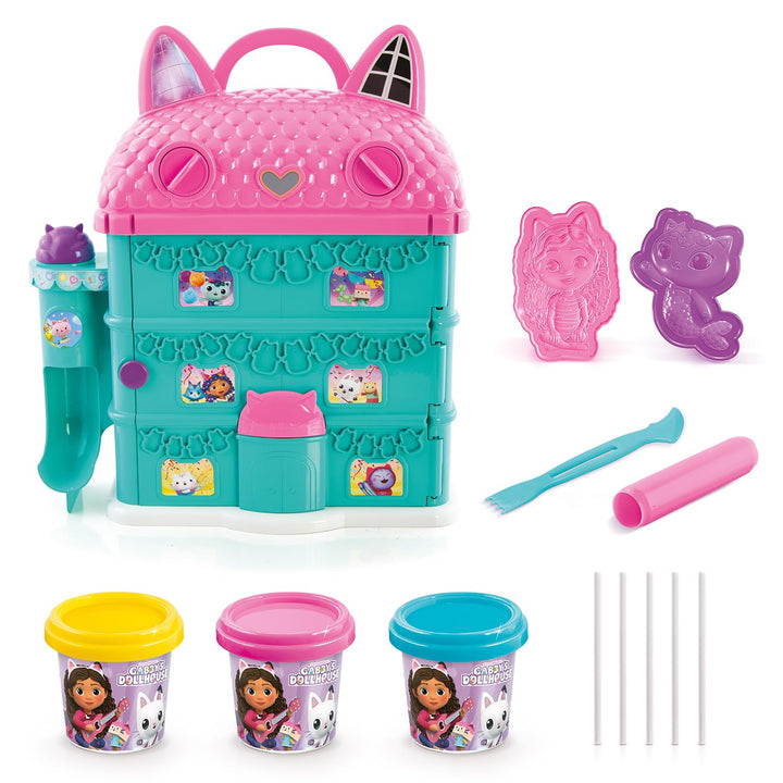 Casa De Masa Colorida Gabby’s Dollhouse Para Esculpir y Decorar Juguete Creativo para Niños - Imagen 5