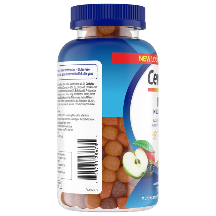 Centrum Multivitaminico Multimineral MultiGummies Para Hombre 170 Gomitas - Imagen 10