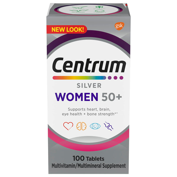 Centrum Silver Mujeres 50+ Multivitamínico Vitalidad y Bienestar - Imagen 1