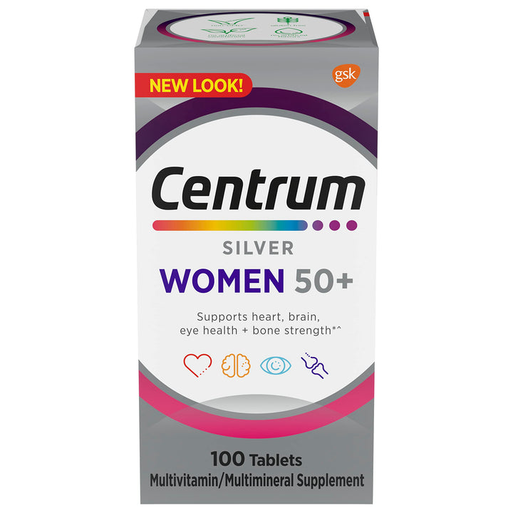 Centrum Silver Mujeres 50+ Multivitamínico Vitalidad y Bienestar - Imagen 1