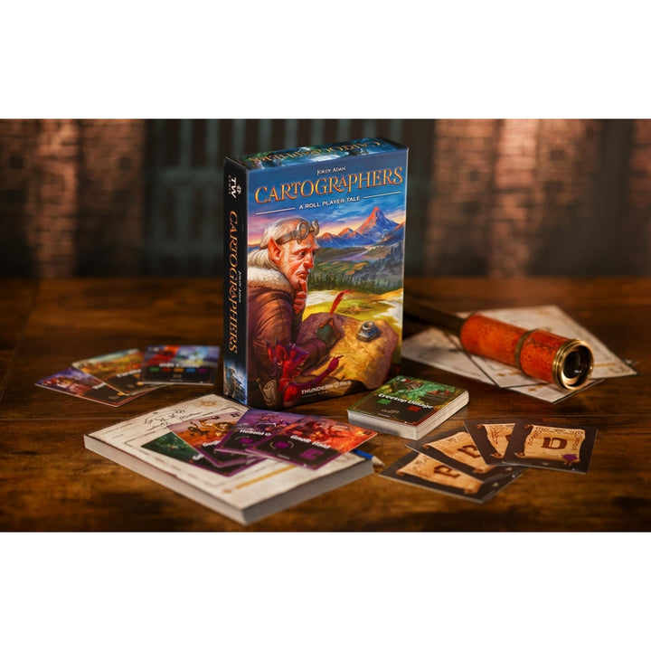 Juego De Mesa Cartógrafos Un Cuento De Jugador De Rollo Para 1 A 100 Jugadores - Imagen 2