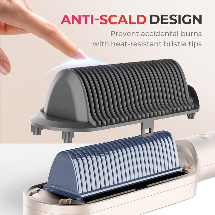 Cepillo Alisador De Pelo Tymo Ring Con Revestimiento Ceramico Y Queratina - Imagen 4