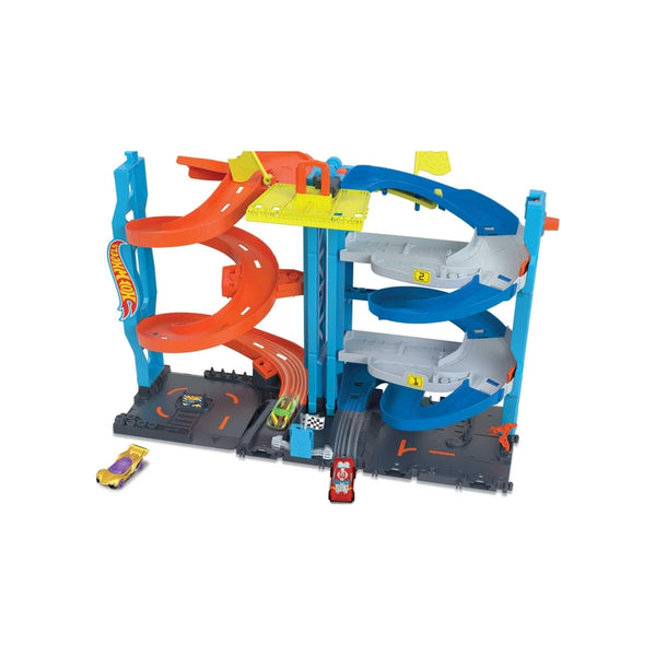 Torre De Carreras Transformable Hot Wheels 164 2 Modos De Carrera Diversión Sin Fin - Imagen 1