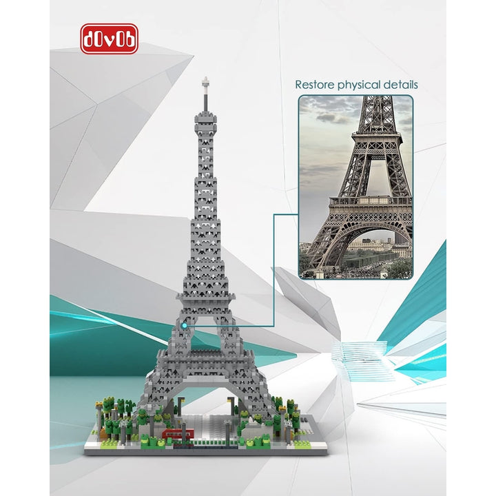 Juego De Microbloques Torre Eiffel 3369 Piezas 3D Para Todos - Imagen 6
