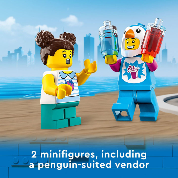 Lego City Camión De Slushy Juguete De Construcción Con Minifigura De Pingüino 60384 - Imagen 6