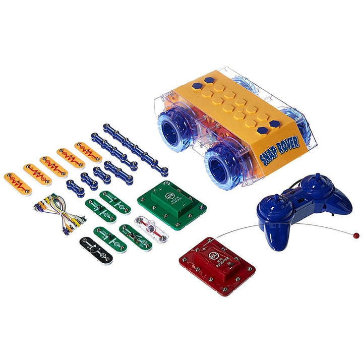 Snap Circuits R/C Snap Rover Electronics Discovery Kit Control Remoto Multifuncional - Imagen 3