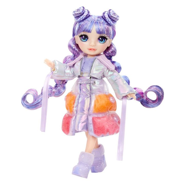 Muñeca Violet Winter Wonderland 11 Pulgadas Con Nieve Mágica Para Niñas - Imagen 5