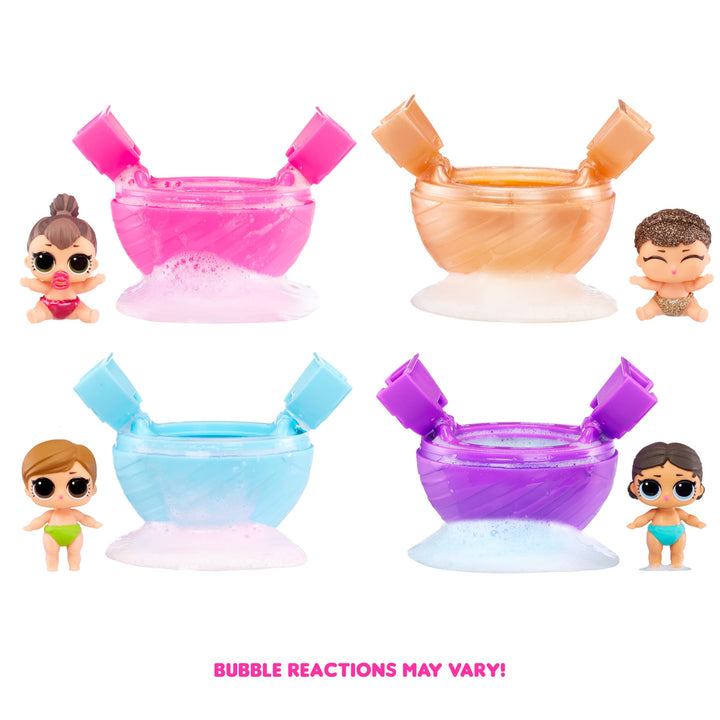 Muñeca Lol Surprise Bubble Foam Lil Sisters Interactiva Y Coleccionable - Imagen 3