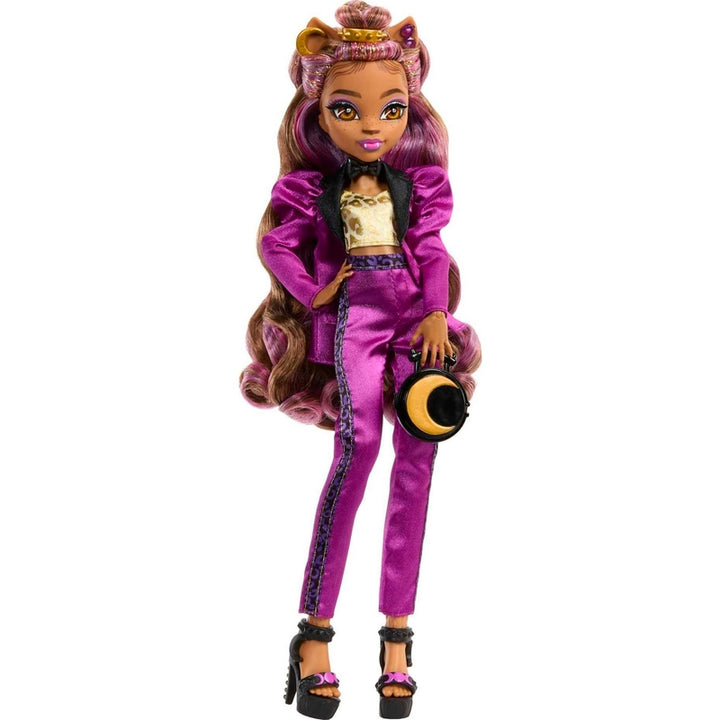 Muñeca Clawdeen Wolf Monster Ball Party con Accesorios Temáticos y Globos - Imagen 5
