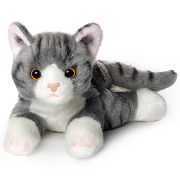 Lil Socks Peluche de Gato Realista 8 Pulgadas Ideal para Niños y Coleccionistas - Imagen 1
