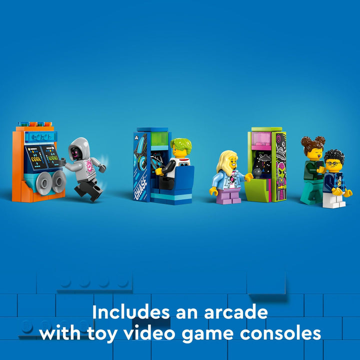 Lego City Robot World Montaña Rusa con 8 Minifiguras y Mech para Niños de 8 Años - Imagen 5