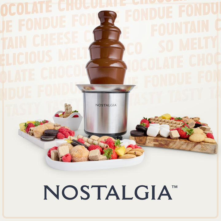 Fuente Chocolate Nostalgia Cff986 4 Niveles Acero Inoxidable - Imagen 5