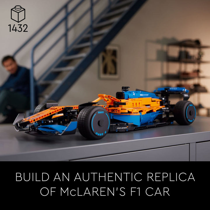 Lego 42141 Technic McLaren Formula 1 2022 Modelo de Coche de Carreras para Adultos - Imagen 3
