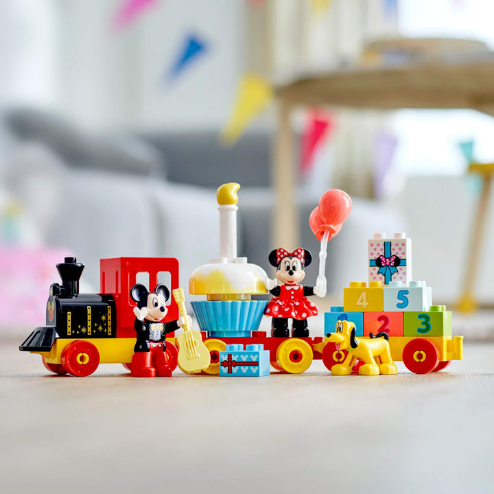 LEGO DUPLO DISNEY MICKEY MINNIE TREN DE CUMPLEAÑOS 10941 JUEGO DE 22 PIEZAS - Imagen 7