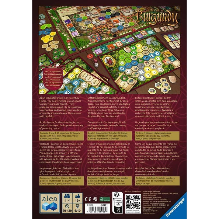 Juego De Estrategia Castles Of Burgundy Para Toda La Familia 2 A 4 Jugadores - Imagen 2