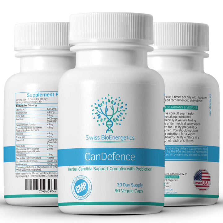 Candefense Candida Cleanse 90 Cápsulas Apoyo Y Alivio Natural - Imagen 7