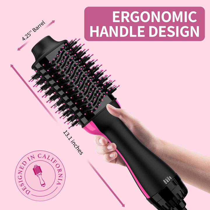 Cepillo Secador De Pelo Umeely Voluminizador 4 En 1 Con Tecnología Cerámica e Iónica - Imagen 5